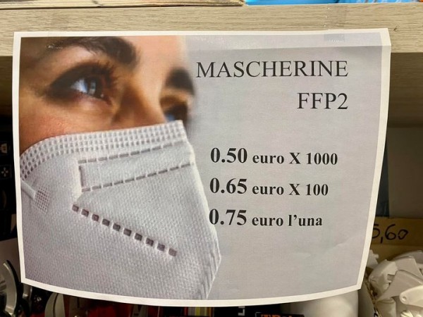 MASCHERINE FFP2 BIANCHE FFP2 - 